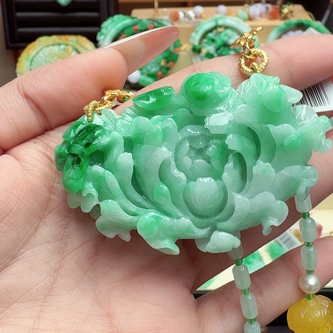 颈饰未镶嵌翡翠翡翠吊坠
