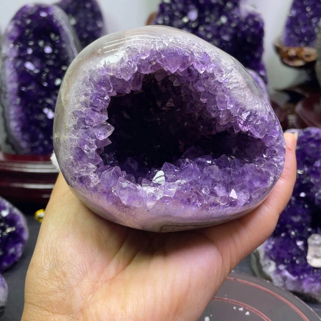 未镶嵌大型摆件（非配饰）紫晶