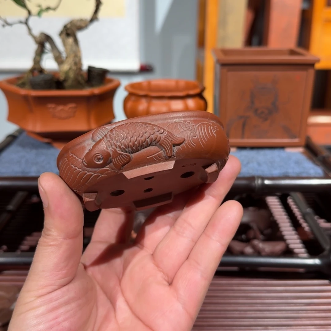 花盆紫砂原矿紫泥