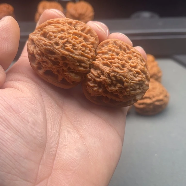 把件文玩核桃40 全品南将石