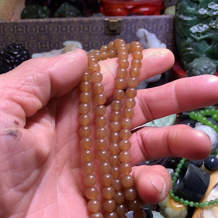 未镶嵌手链和田玉（糖玉）