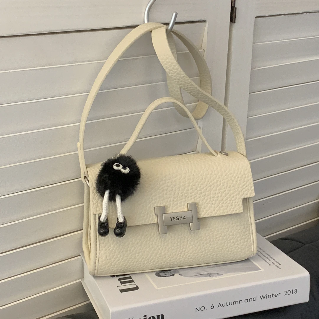 【白月光】新款轻奢百搭高级感气质时尚斜挎女士包213白