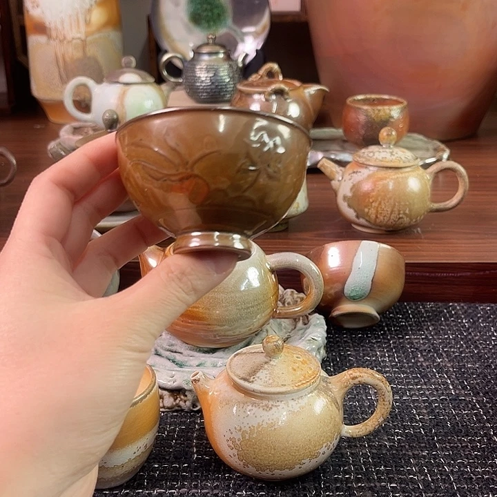 荷叶主人杯茶杯酒杯