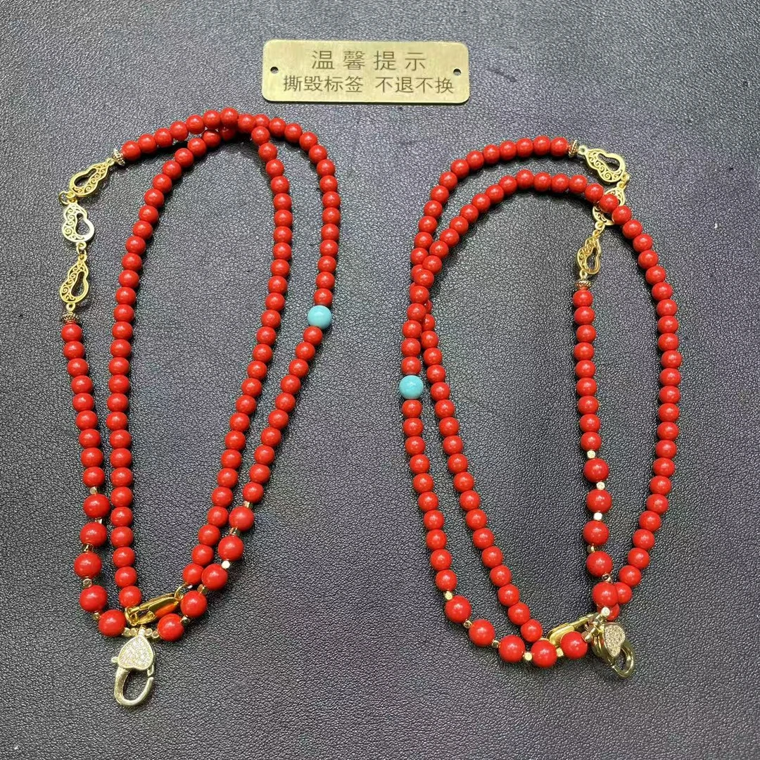 含辰砂工艺品【胖】朱砂工艺品项链多样性发其一@k