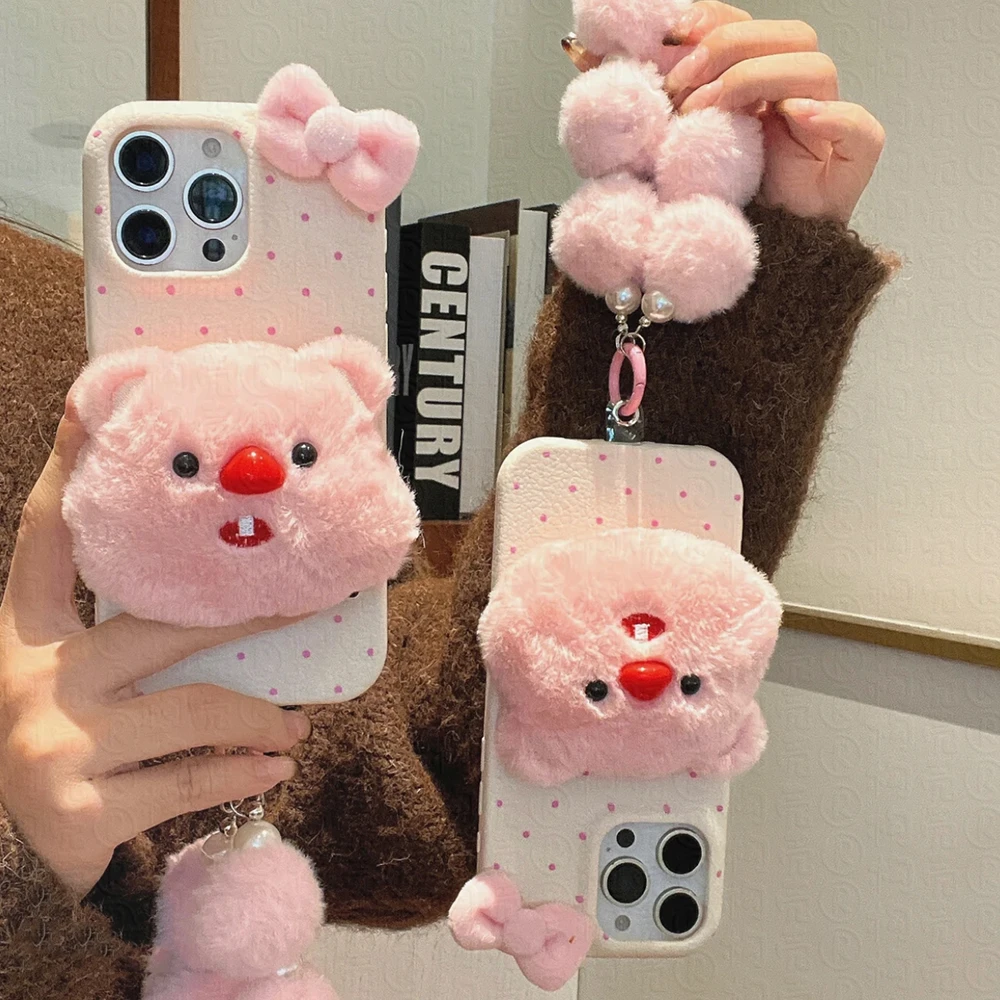 露比公仔适用苹果iphone16/15promax防摔vivo华为oppo小米手机壳