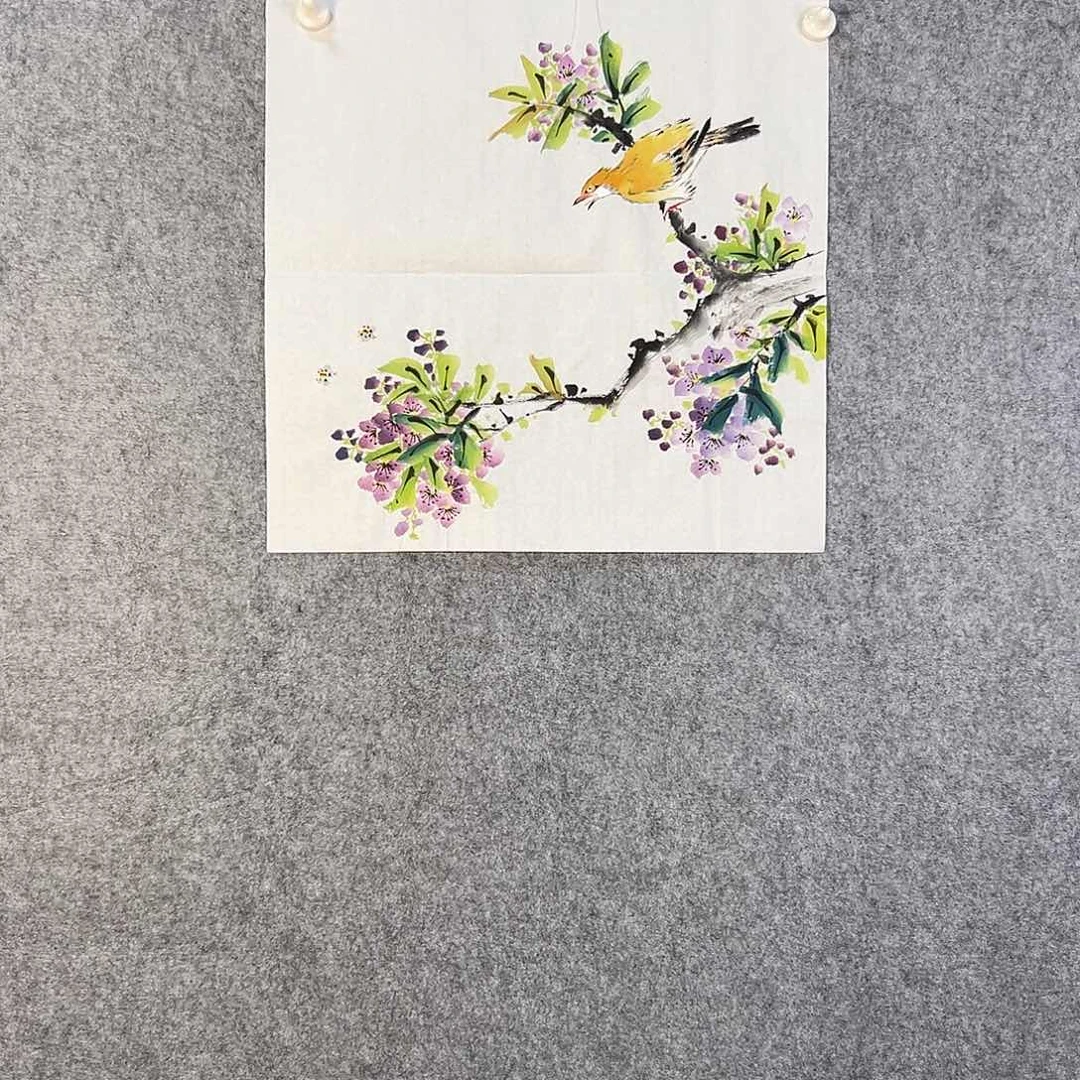 国画273 花鸟在此处飞翔也不太可能