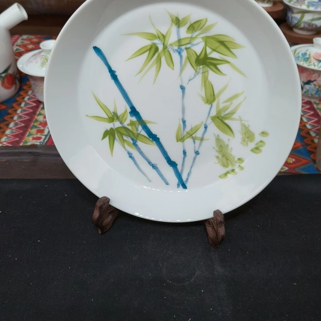 摆件陶瓷景德镇手工手绘高温瓷器