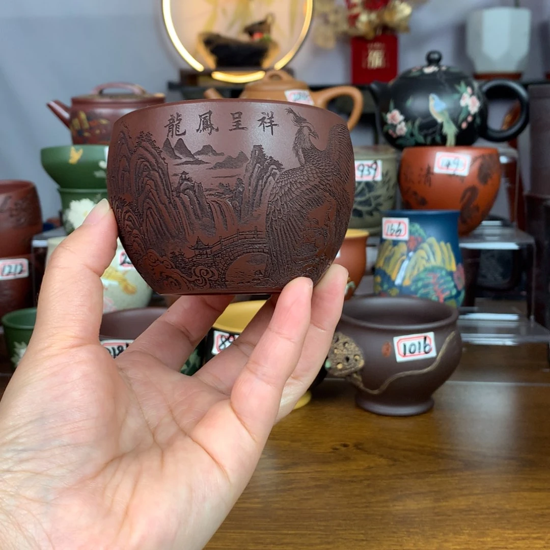 紫砂茶杯宜兴紫砂茶具