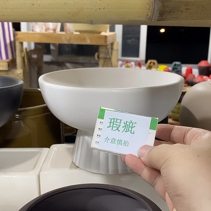 紫砂花盆多肉瑕疵盆有孔。