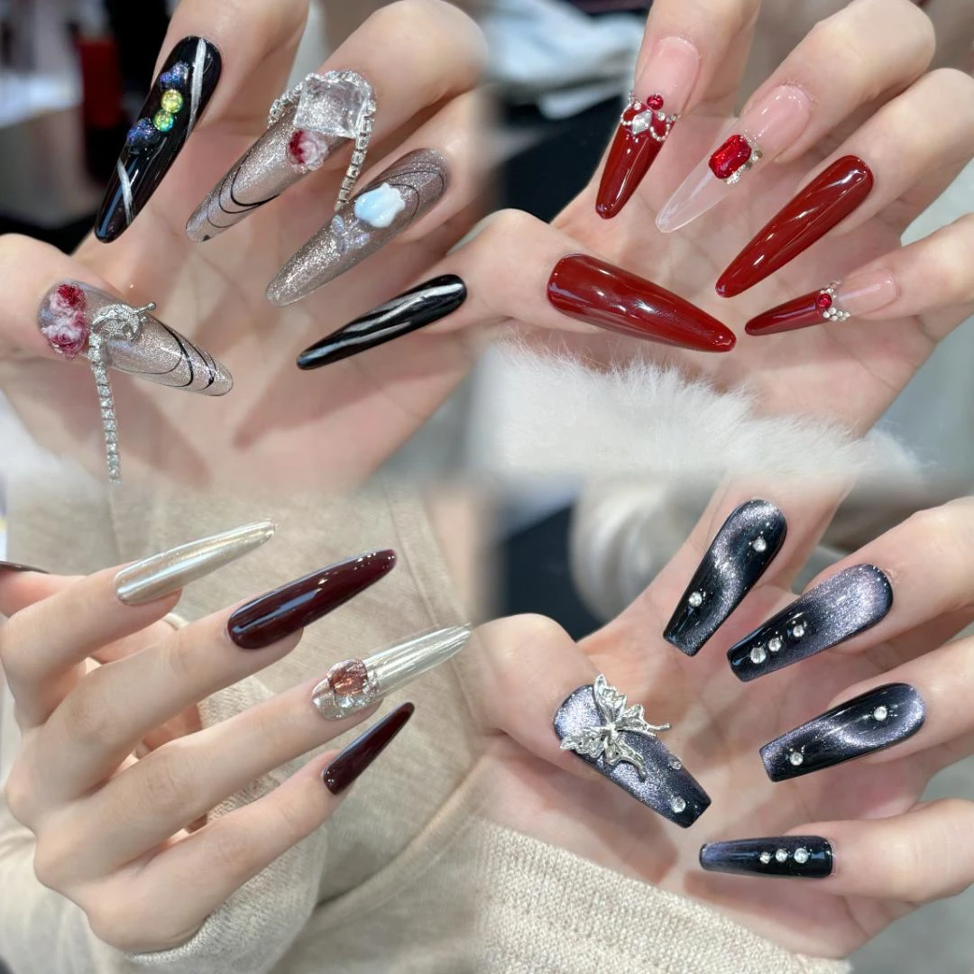 【背板全尺码】纯手工穿戴甲(默认微瑕，no退no换）