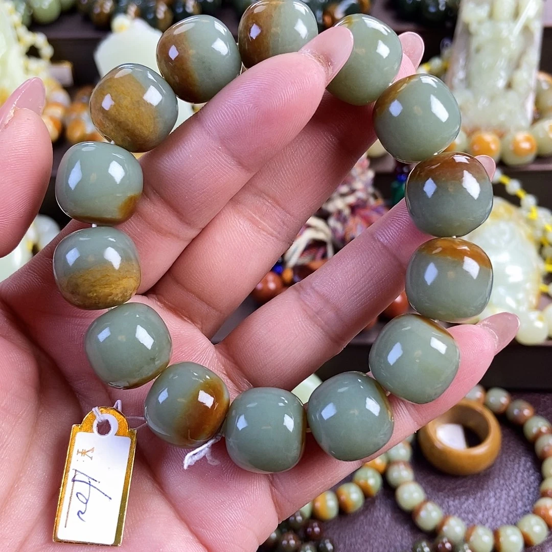 透闪石质玉未镶嵌手串