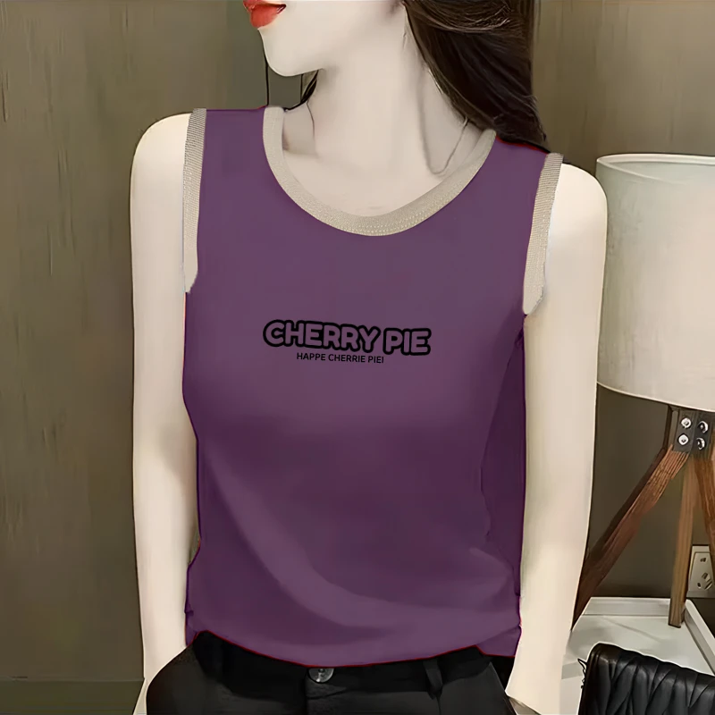 吊带背心女内搭夏季修身显瘦纯棉无袖t恤上衣女士设计感小众外穿