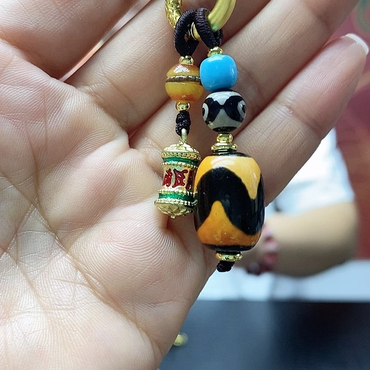 玛瑙/玉髓合金颈饰