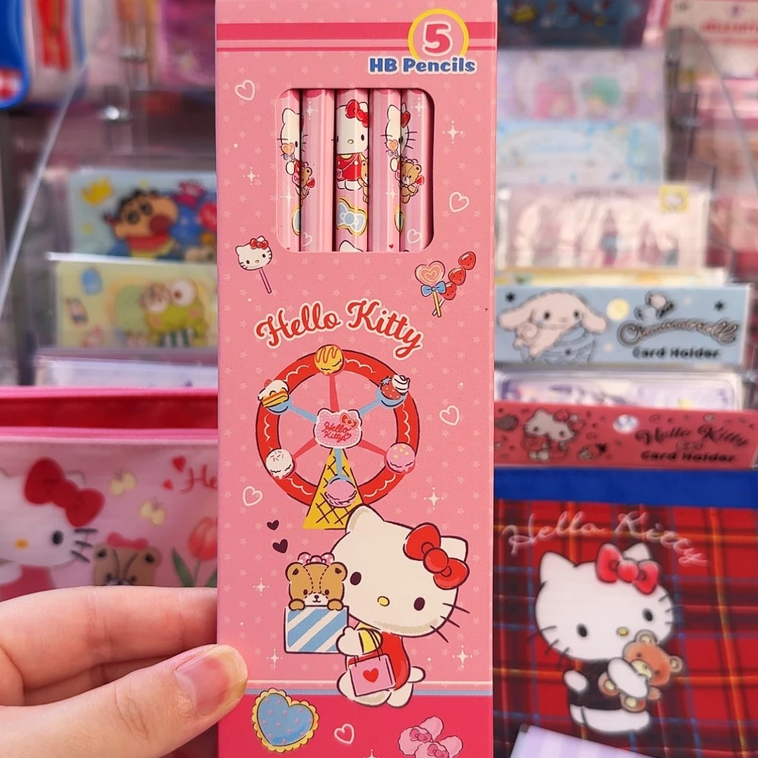 Kitty铅笔5支套盒