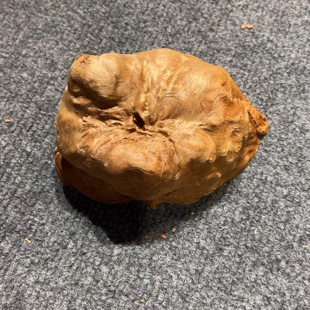 成***禅荔枝木荔枝木毛料加工随型香炉122