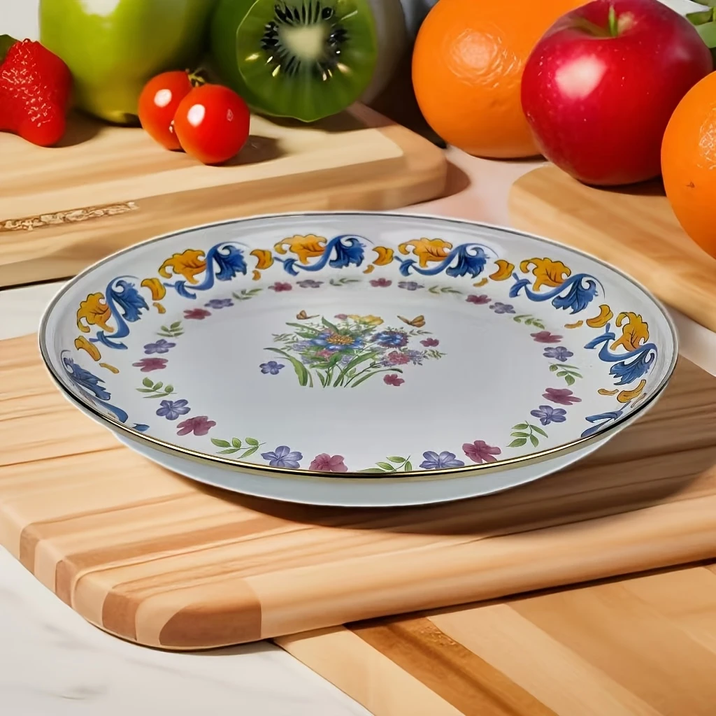 32cm【浪漫时光】水果盘茶具盘