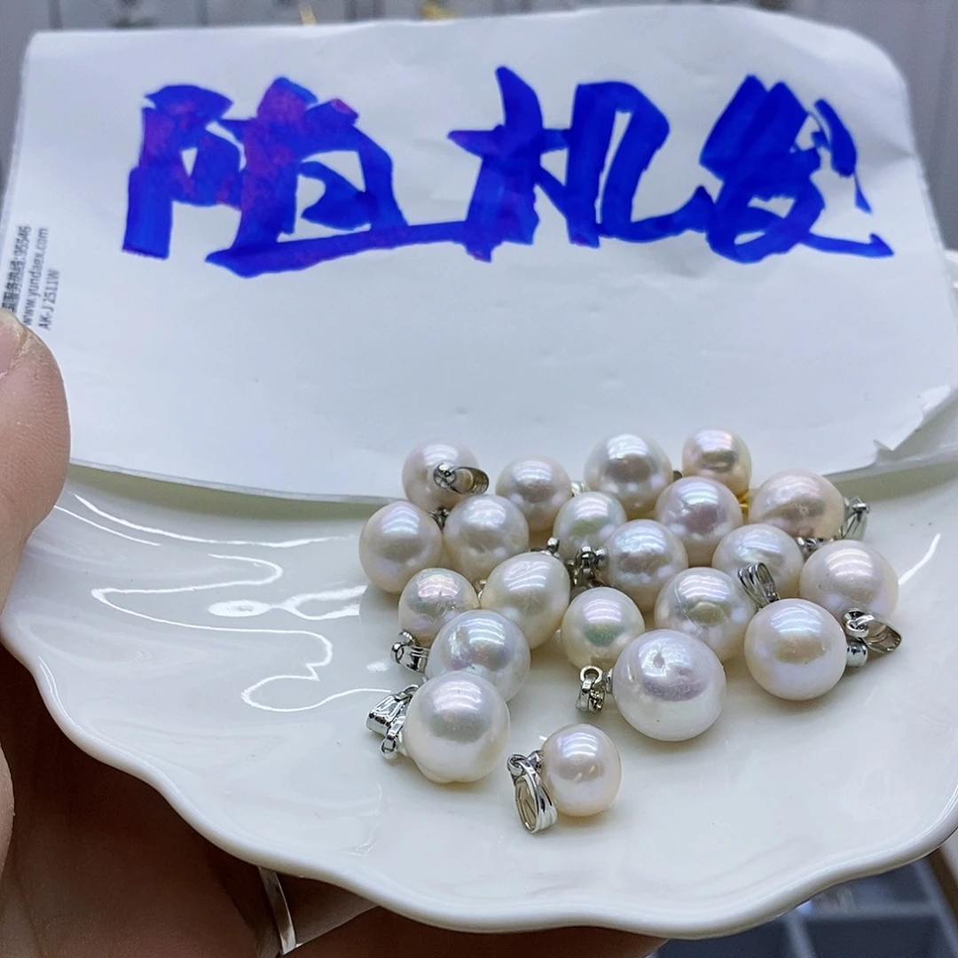 颈饰合金淡水珍珠