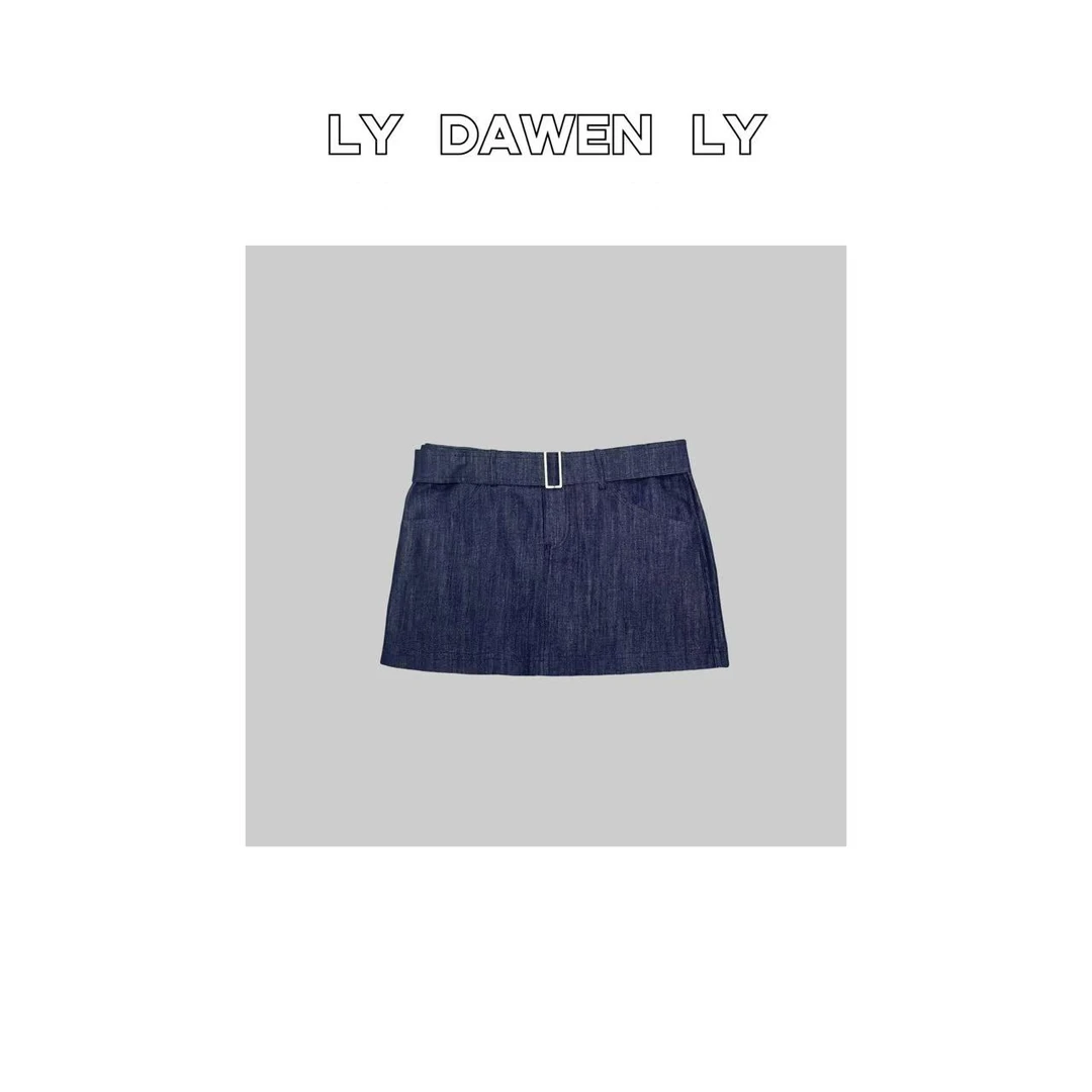 DAWEN  | INS风百搭低腰牛仔半身裙 M136#