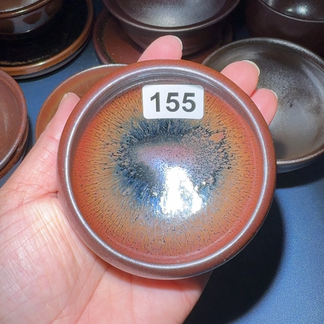 小雨茶盏，手工柴烧，