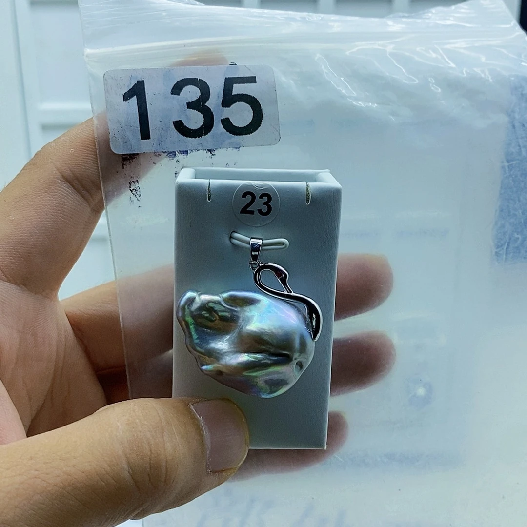 颈饰合金淡水珍珠