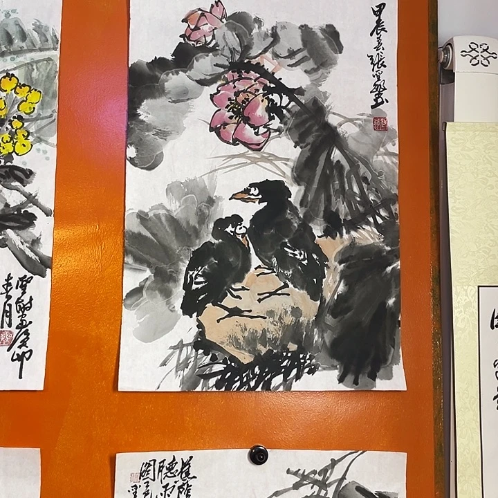 国画张圣敏先生纯手绘作品