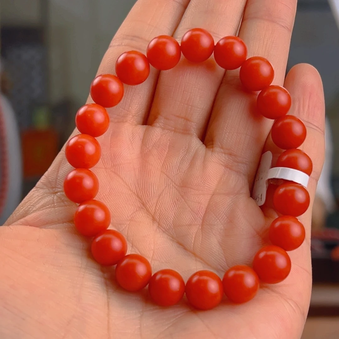 手链未镶嵌南红玛瑙9mm