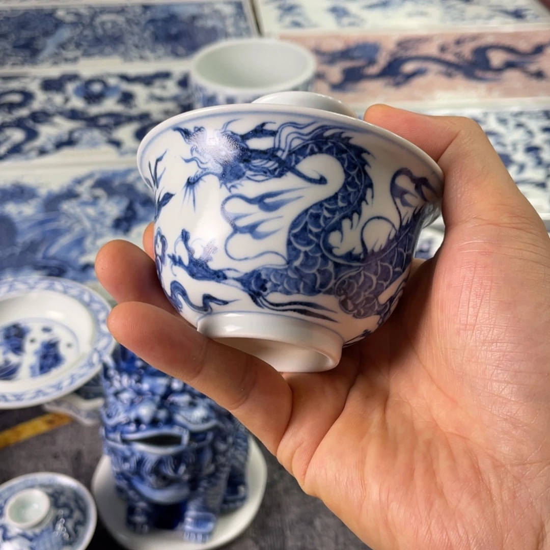 景德镇陶瓷手工手绘