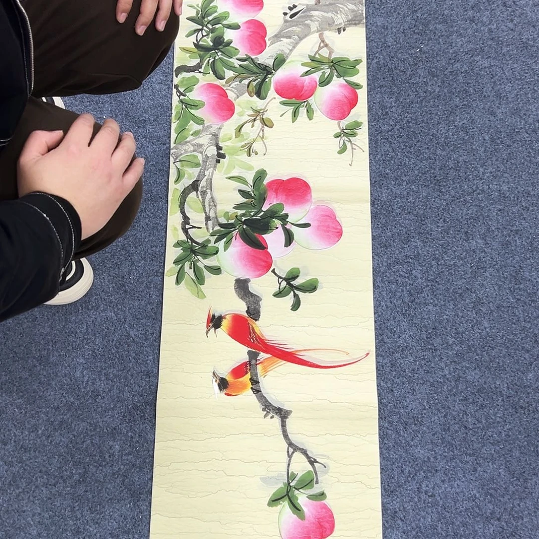 国画国画作品纯手绘宣纸