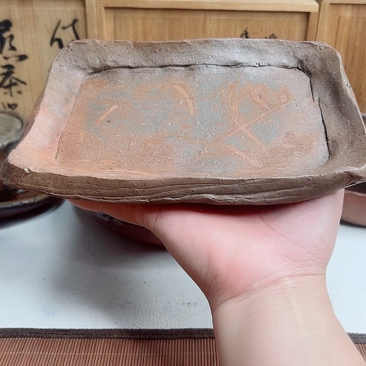 备前烧，壶承，无配件