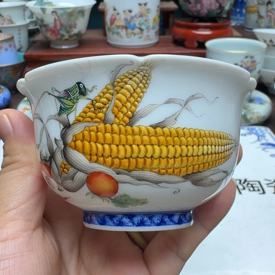 景德镇手工手绘展示