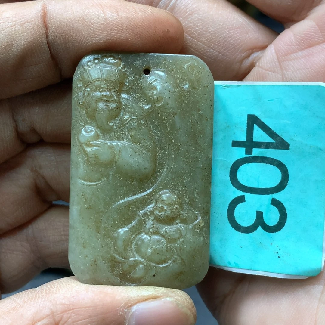 未镶嵌和田玉挂件