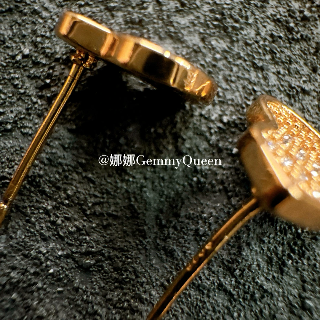 铜合金合成锆石耳饰 娜娜GemmyQueen耳环GQ01329