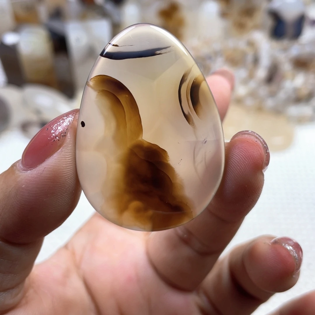 玛瑙/玉髓未镶嵌颈饰