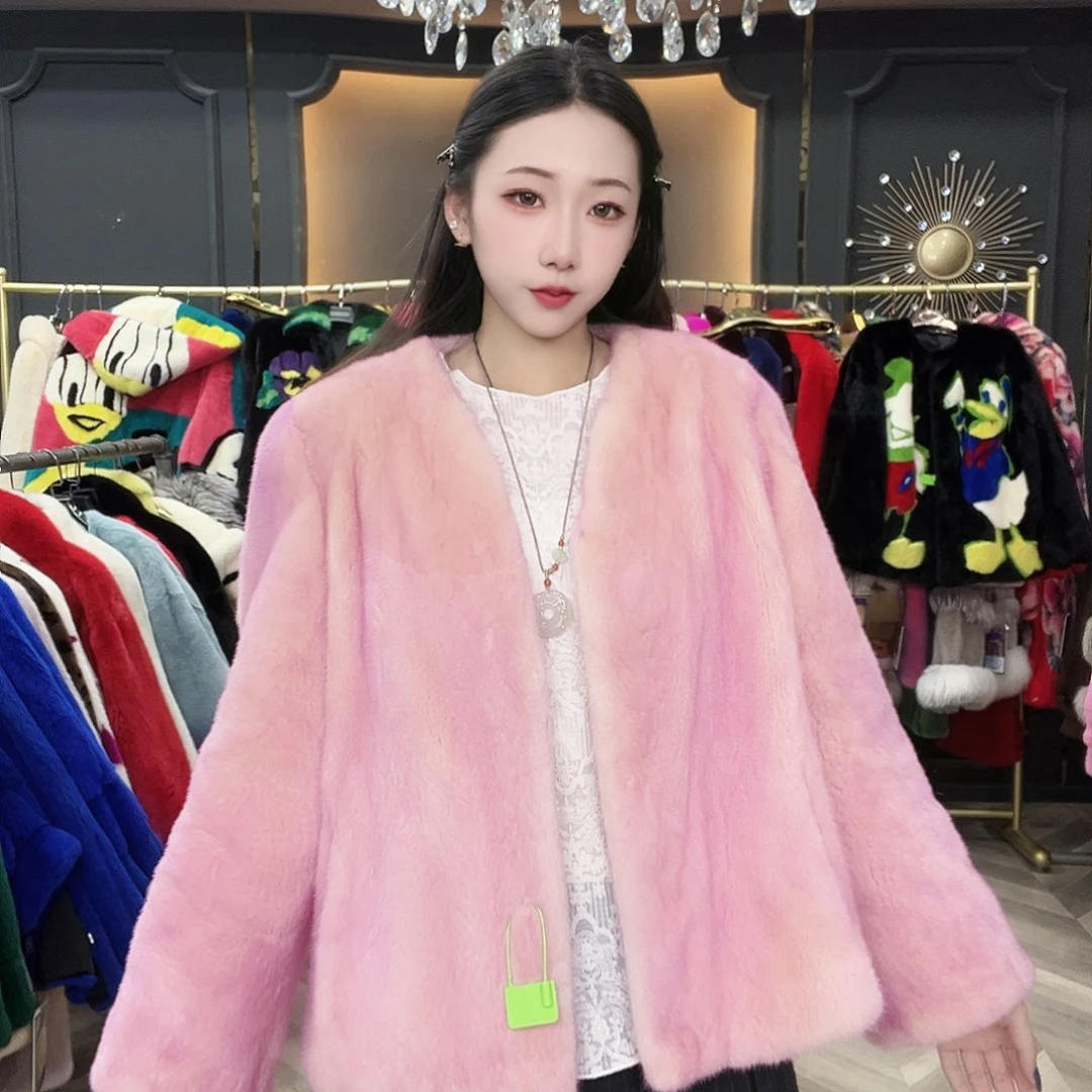 冬季新款时尚水貂