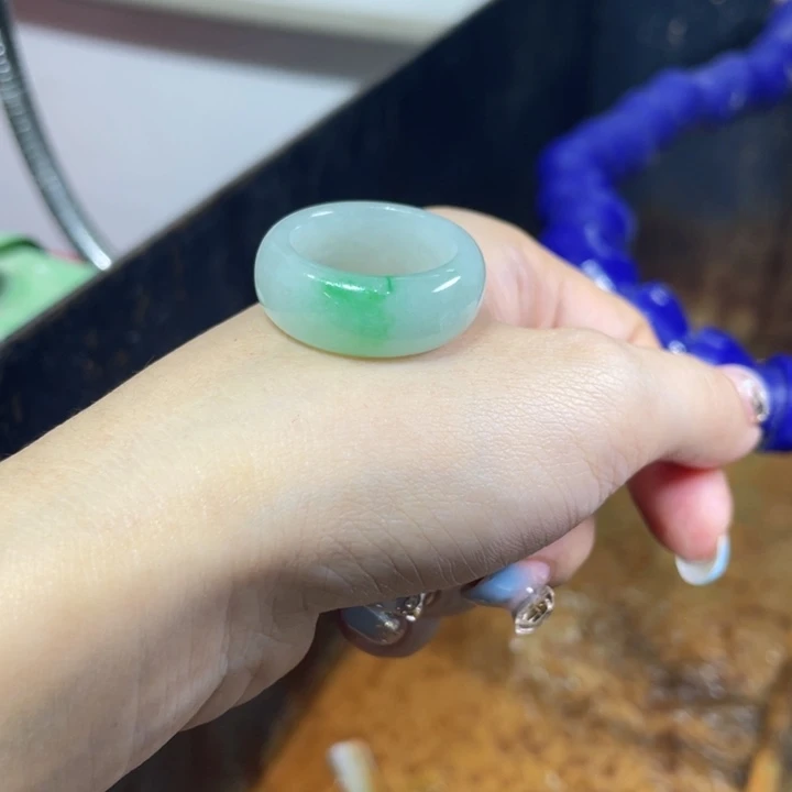 明***心翡翠散珠纯天然缅甸翡翠珠子