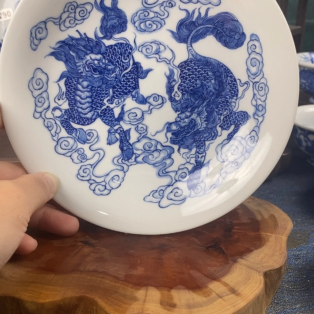 瓷片景德镇手绘青花茶器432