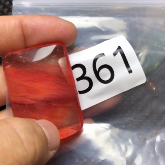 水晶颈饰未镶嵌花**样水晶