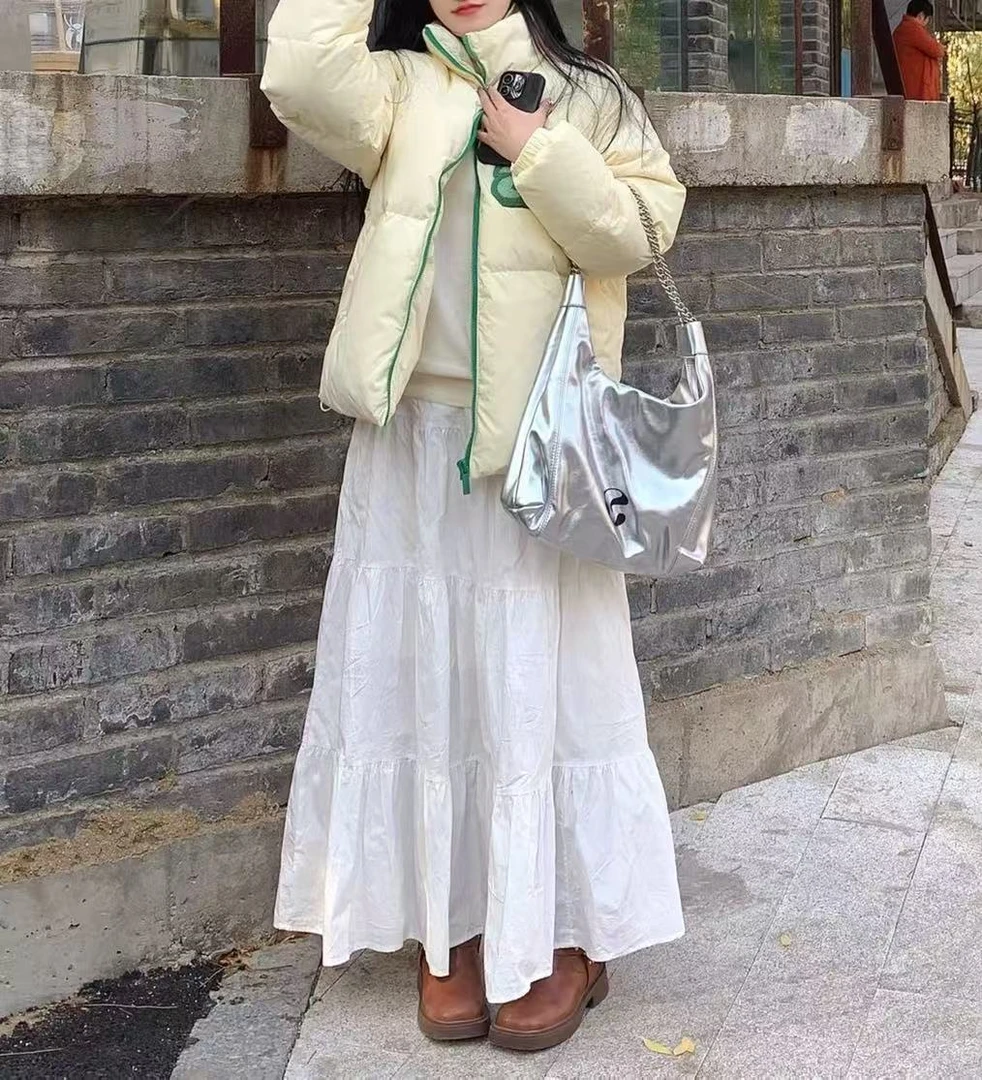 AB外套字母刺绣奶呼呼羽羽