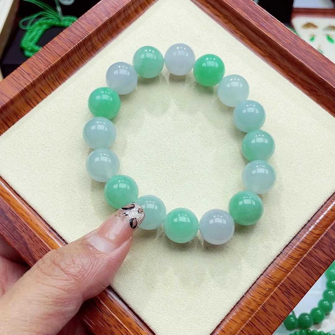 未镶嵌手链翡翠天然缅甸A货