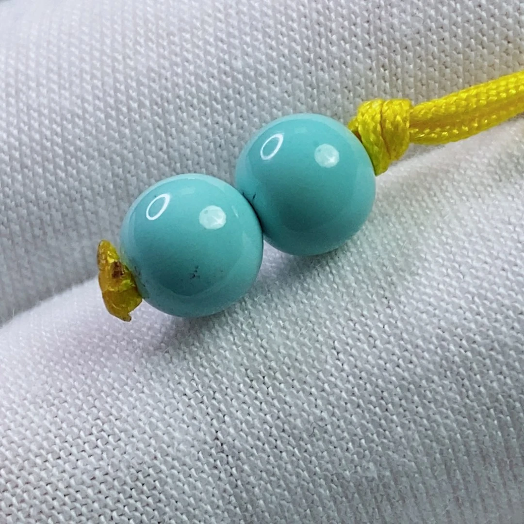 绿松石未镶嵌珠宝奇石6.3mm