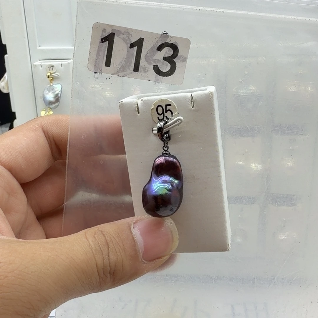 合金淡水珍珠颈饰