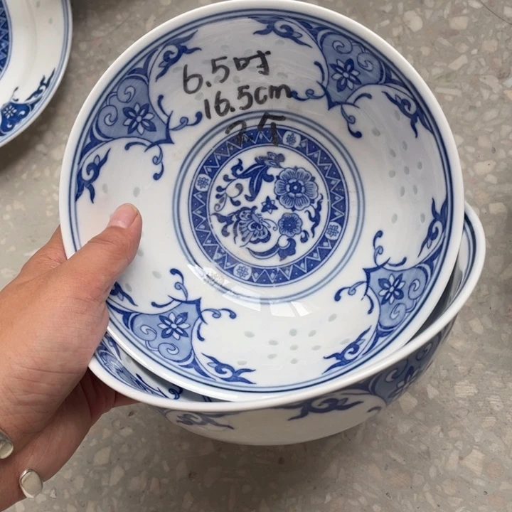摆件景德镇高温细白瓷餐具