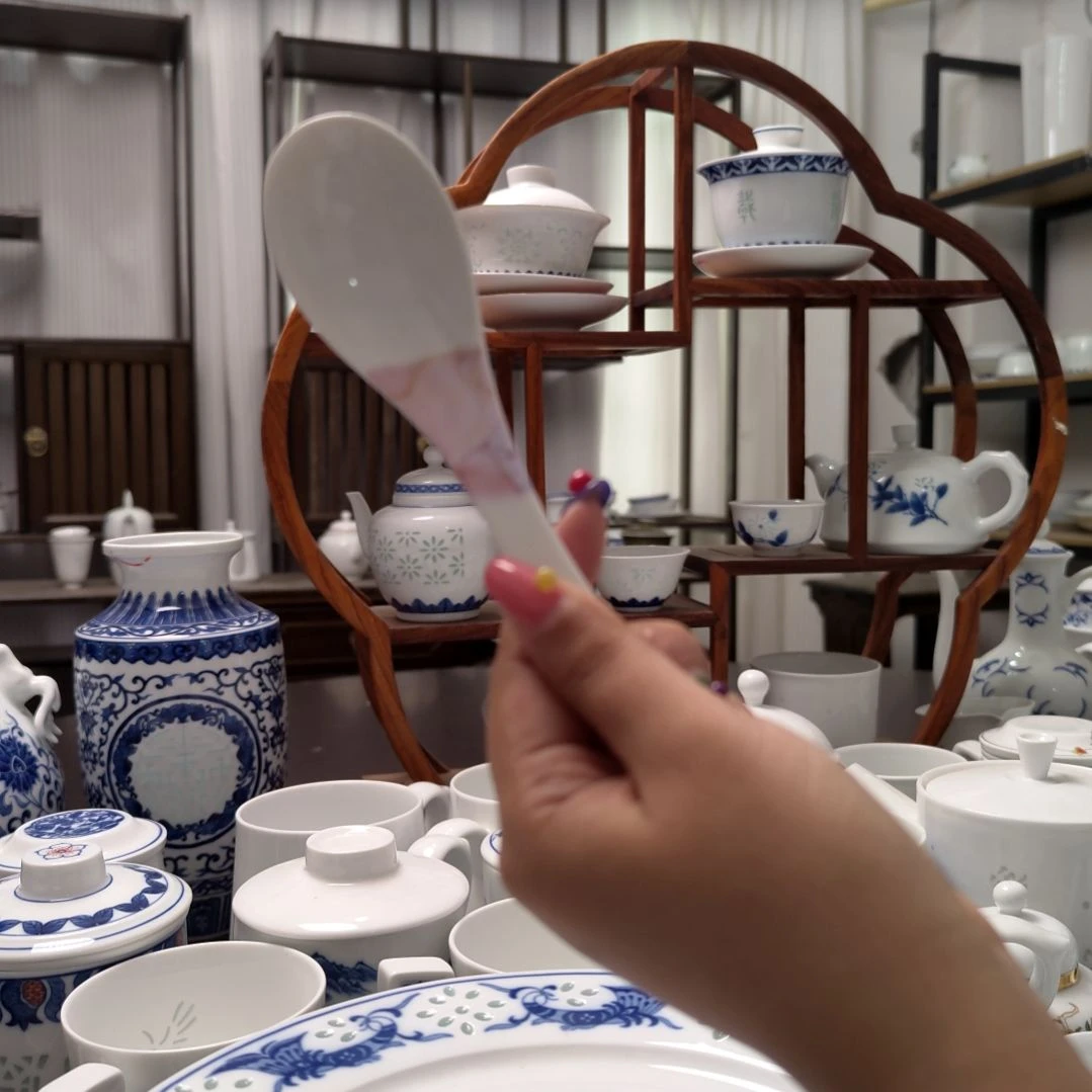 青花瓷浮想小勺十只装