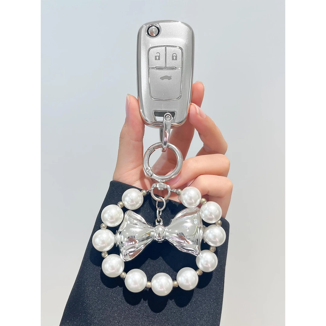 适用雪佛兰迈锐宝xl钥匙套女科沃兹汽车探界者沃兰多开拓者钥匙扣