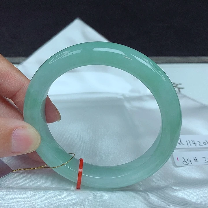 翡翠未镶嵌手镯59圈4204