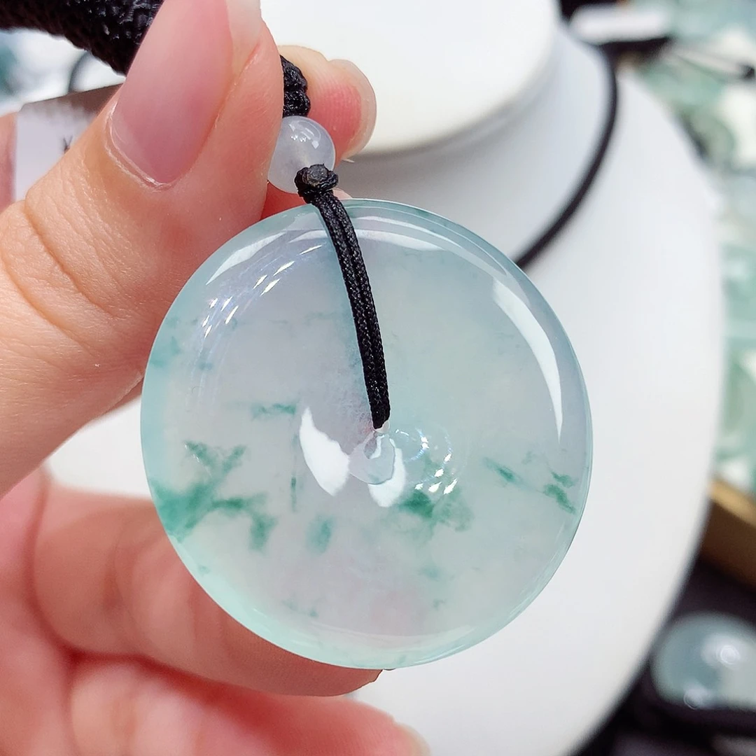 颈饰未镶嵌翡翠翡翠107，34.5/5.7