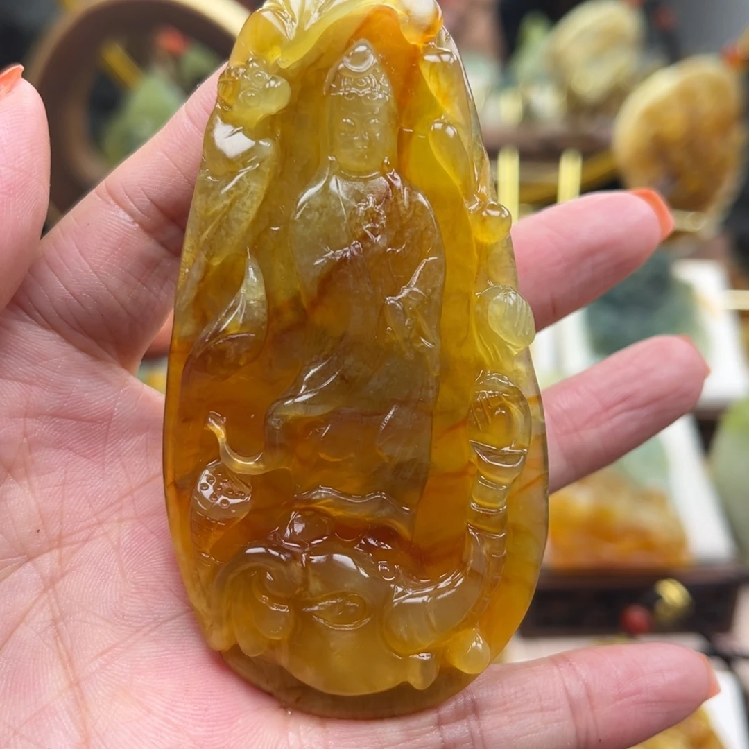 未镶嵌岫玉挂件挂件