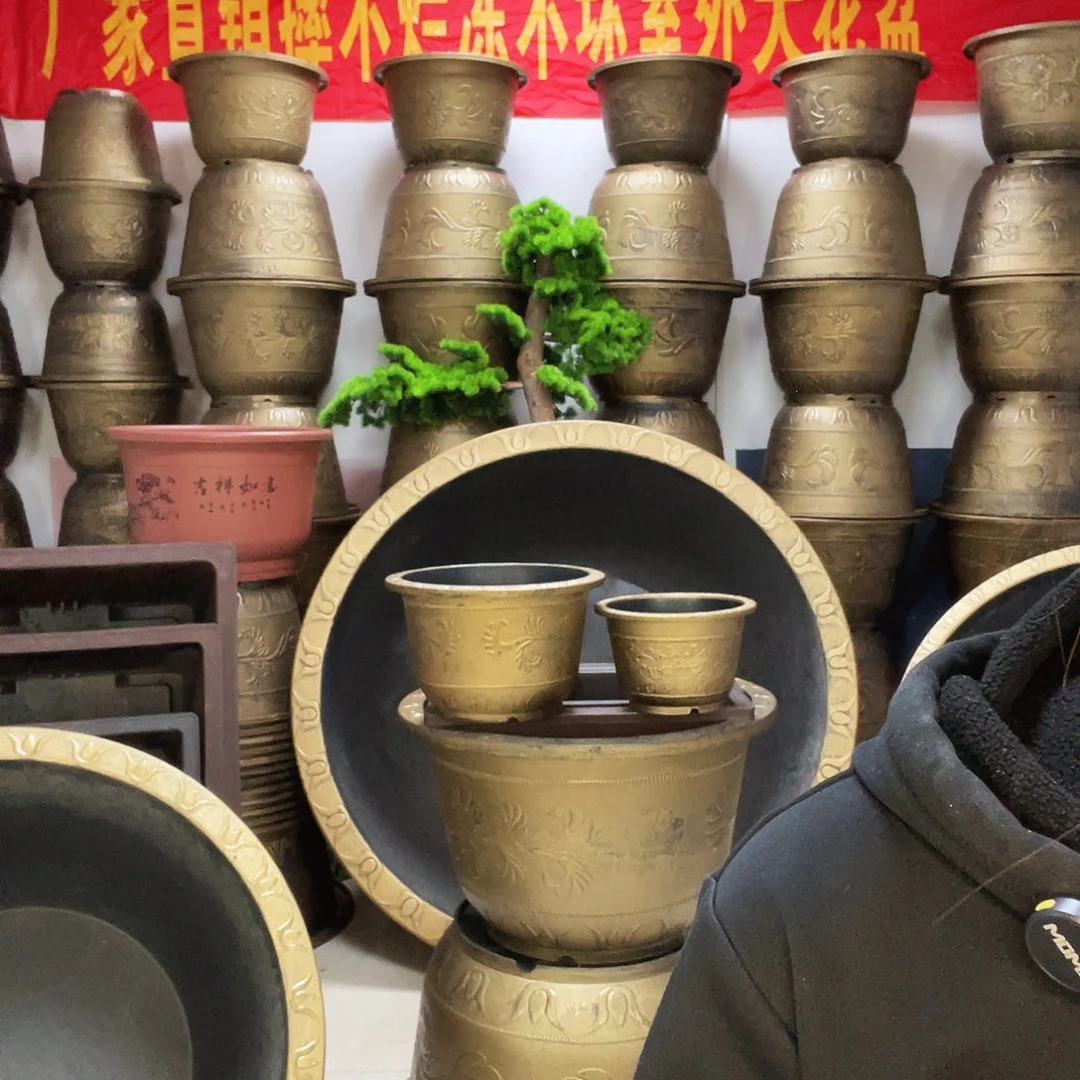 10个40盆栽！有孔有孔！