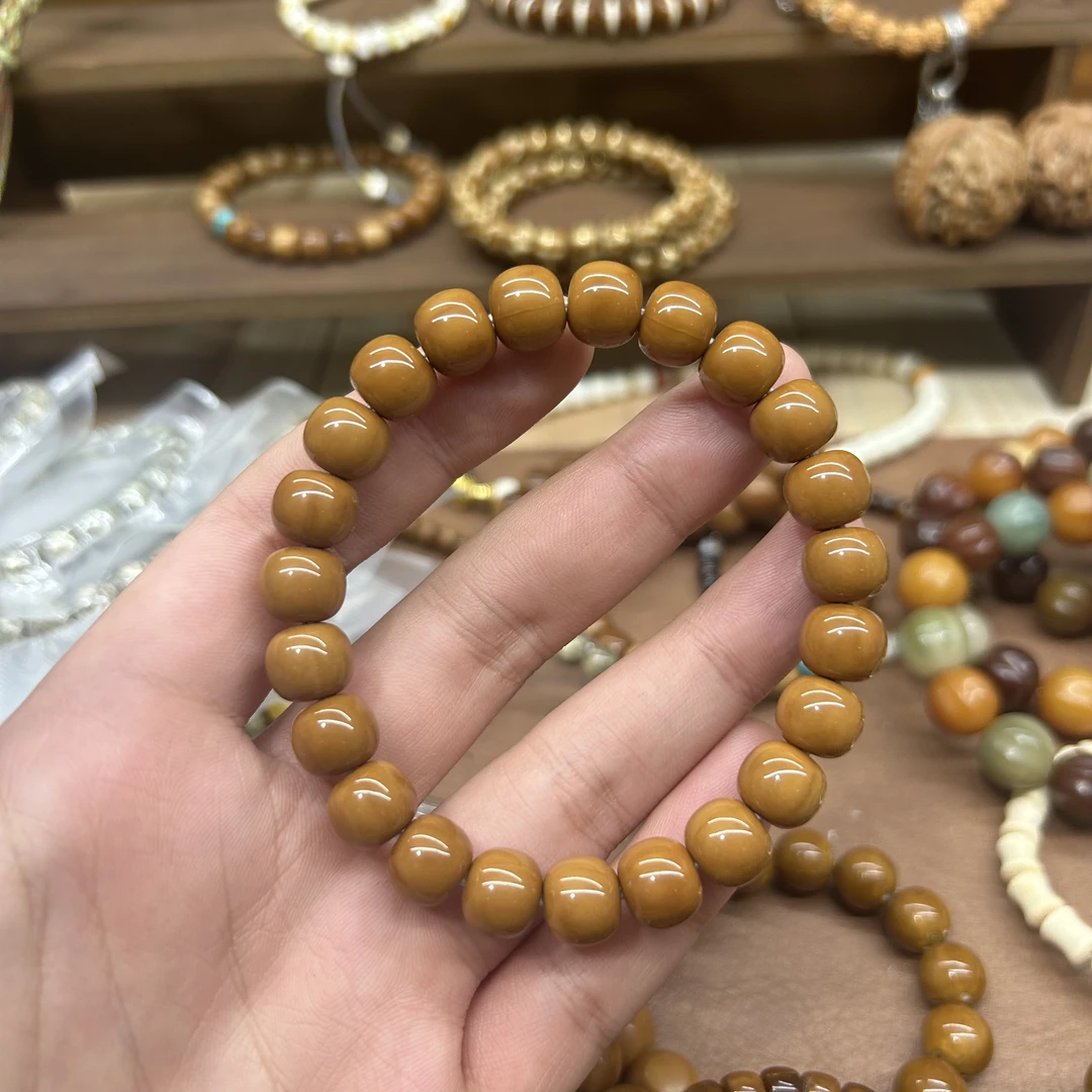 【木阳精工】手串 猴头1.0黑点微瑕 介意勿拍