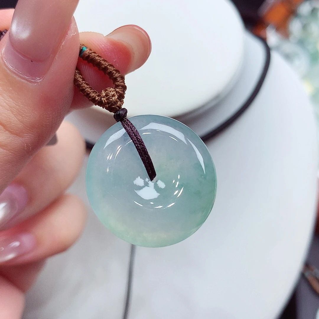 翡翠未镶嵌颈饰翡翠31，23.5/5.6